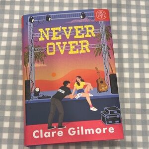 3/15$ ✨ Never Over by Clare Gilmore Book hardcover coffee table book decor